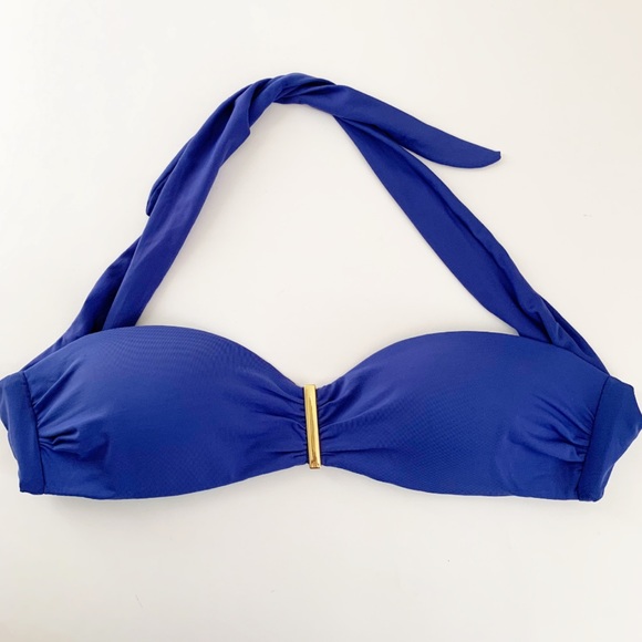 Paula Hermanny Other - VIX Paula Hermanny | Blue Strapless Bikini Top